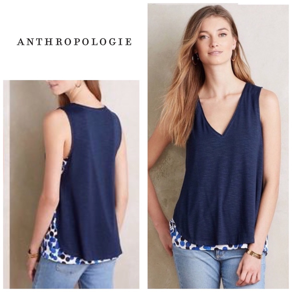 Anthropologie Weekdays Layered tank